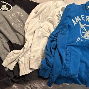 Lot of 3 90s American Eagle sweatshirts